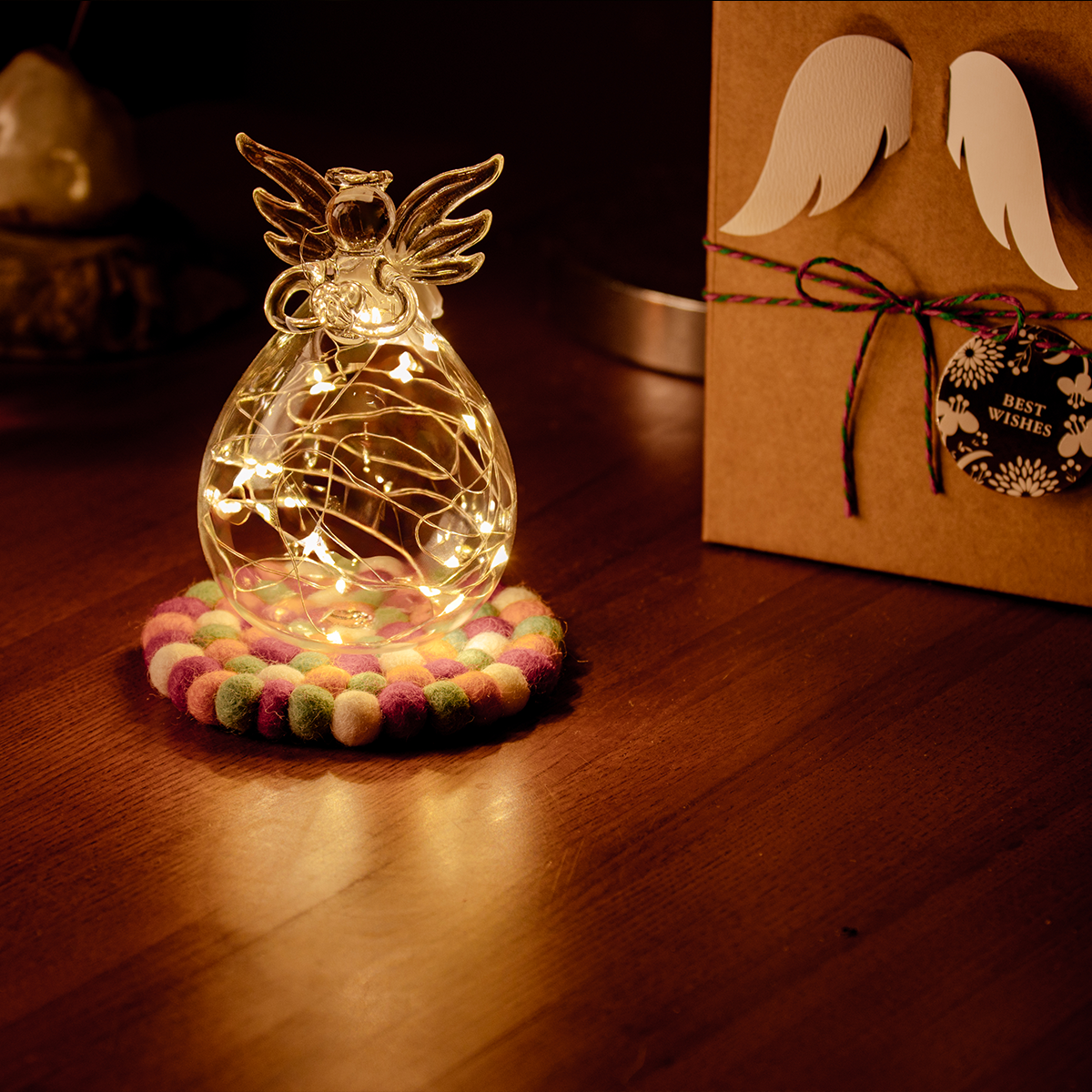 微光祝福｜LED祈願天使擺飾