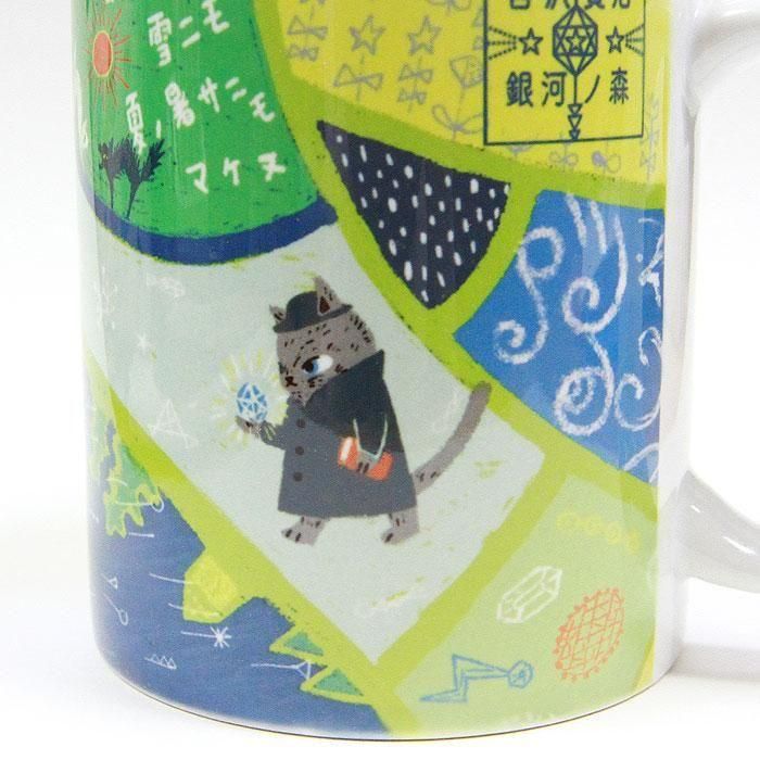 宮澤賢治文學系列｜不畏風雨 馬克杯組（含杯墊）商品圖 3